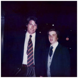 Christopher Reeve and Walt Grogan