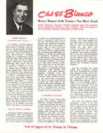 Club El Bianco Brochure Page 1