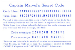 Captain Marvel Club Membership Card