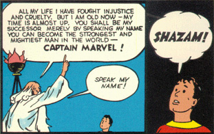  Billy Batson meets Shazam and is about to become Captain Marvel for the first time!