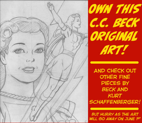 Own This C.C. Beck Original Art!
