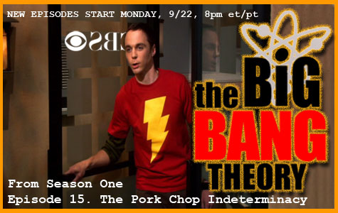The Big Bang Theory Returns Monday, September 22, 2008