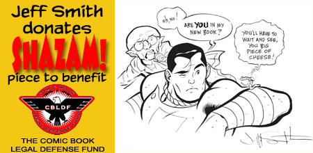 Jeff Smith supports the Comic Book Legal Defense Fund