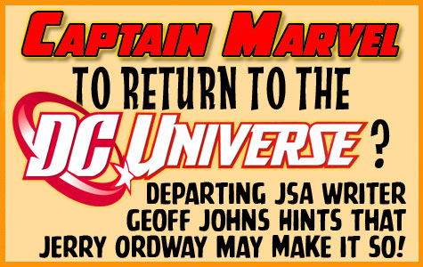 Captain Marvel to Return to the DC Universe?