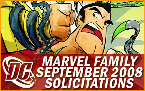 DC Marvel Family Solicitations for September 2008