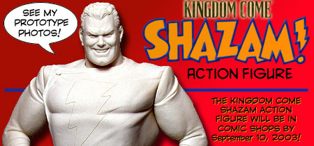 Kingdom Come Shazam! Action Figure Prototype