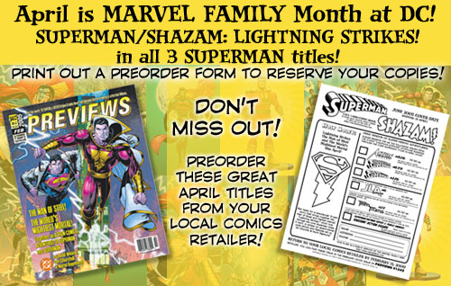 April is Marvel Famiy Month at DC!