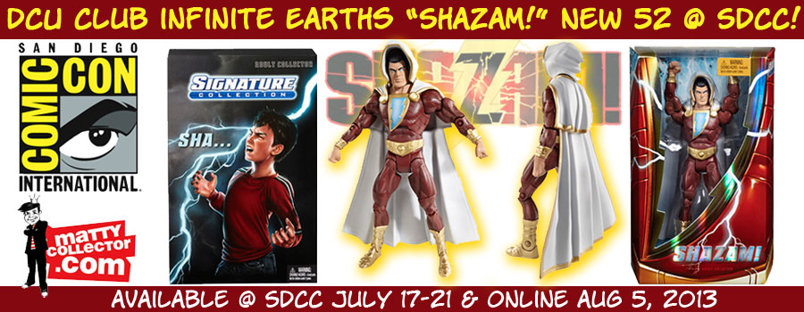 DC Club Infinite Earths - Shazam! New 52 Action Figure @ San Diego Comic-Con International border=