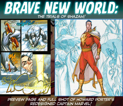 Captain Marvel featured in BRAVE NEW WORLD Preview