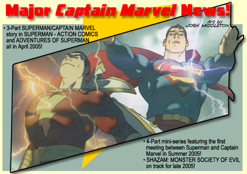 Super-Shazam! News for Summer 2005!
