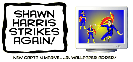 Shawn Harris Does It Again -- Captain Marvel Jr. Wallpaper!