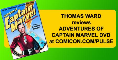 Thomas Ward reviews the Adventures of Captain Marvel DVD