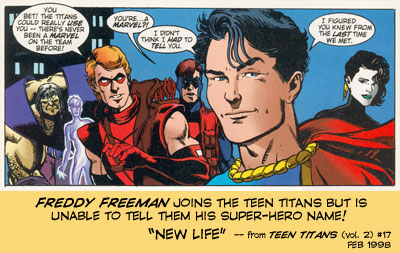 Junior joins the Teen Titans!